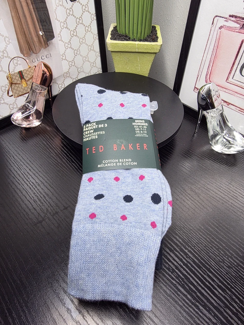 Ted Baker 3-Pack Men's Dress Socks